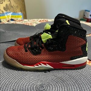Jordan Kids Sneakers Red and Black